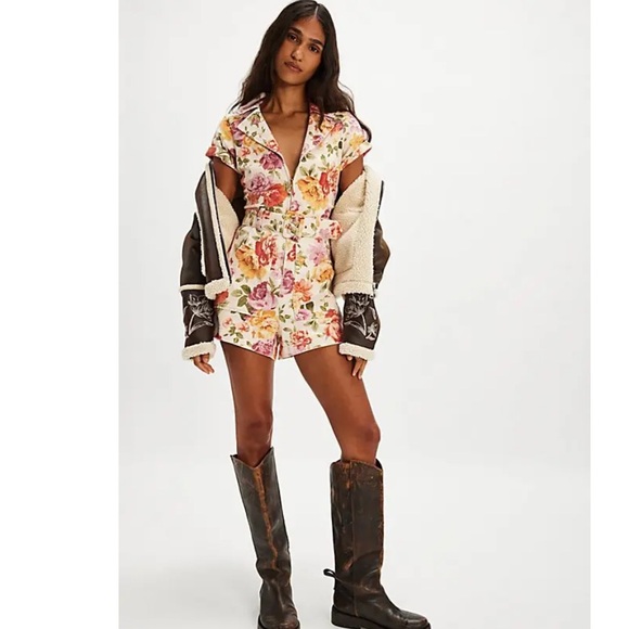 Show Me Your Mumu Outlaw Floral Romper.